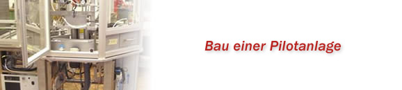 Bild vom Bau einer Pilotanlage
